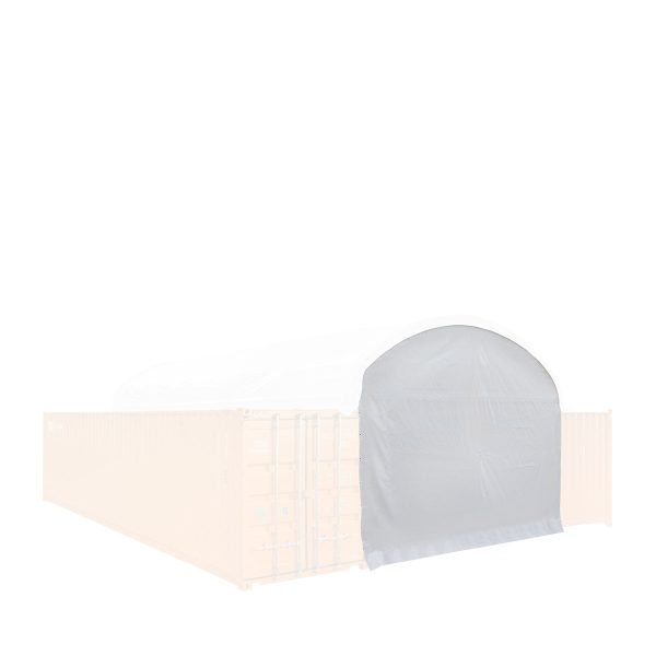 TMG Industrial Back End Wall Kit, Compatible with TMG-DT2041CV container shelters installed with the high cube containers (9’6”), TMG-DT20BW9V Online - Image 3