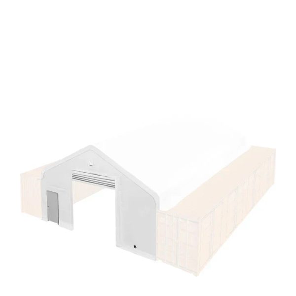 TMG Industrial Front End Wall Kit, Compatible with TMG-ST30 series container shelters installed with the high cube containers (9’6”), TMG-ST30FW9V Fashion - Image 4