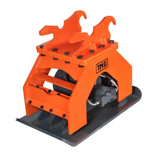TMG Industrial 11,000-lbf Hydraulic Plate Compactor, 4-7 Ton Excavator Weight, 39” Compact Capacity, TMG-ECP41 Sale
