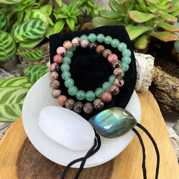 Heart Chakra Mala Bracelet Set🌈 Hot on Sale - Image 5