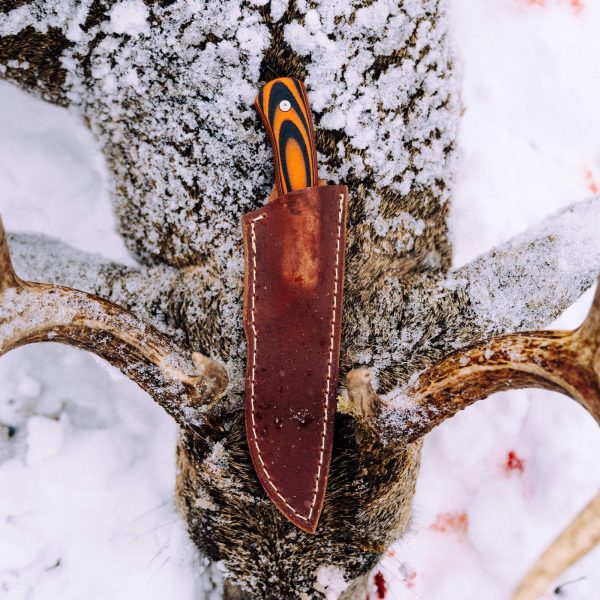 MKC WHITETAIL - VERTICAL LEATHER SHEATH Online Sale - Image 3