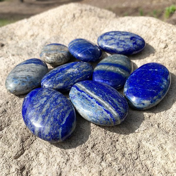 Lapis Lazuli Palmstone For Cheap - Image 2