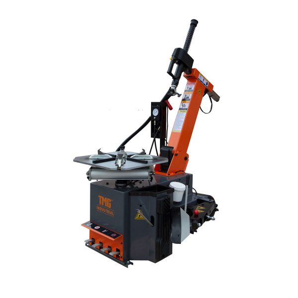 TMG Industrial Tilt-Back Semi-Automatic Tire Changer, Bead Blaster & Air Tank, 14”-28” Rim Clamping, Step Pedal Control, 2 HP Motor, CETL Certified For Canada USA, TMG-TC28 Online now - Image 2