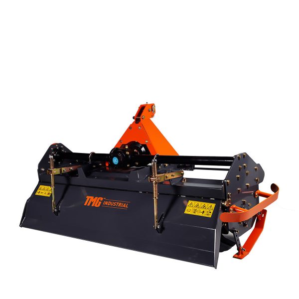 TMG Industrial 70” 3-Point Hitch Rotary Tiller, 35-55 HP Tractor, 6” Tilling Depth, PTO Shaft Included, Category 1 & 2 Hookup, TMG-RT175 Hot on Sale