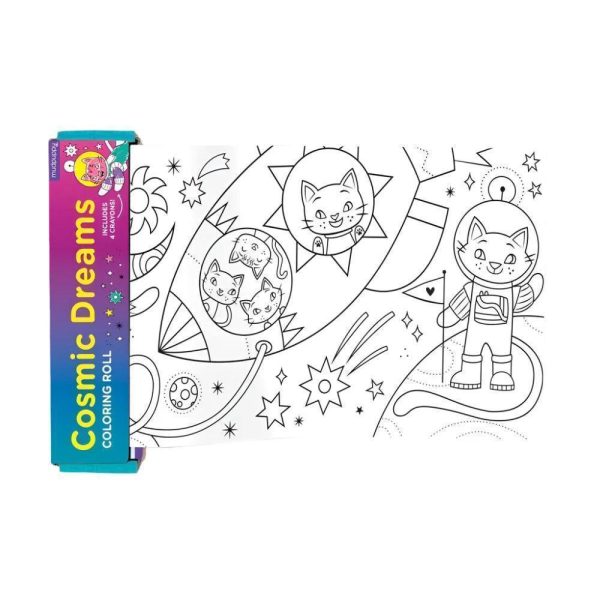 Cosmic Dreams Mini Coloring Roll For Discount