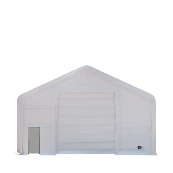 TMG Industrial 30  x 40  Dual Truss Storage Shelter with Heavy Duty 17 oz PVC Cover, TMG-DT3042(Previously TMG-DT3041) Online - Image 4