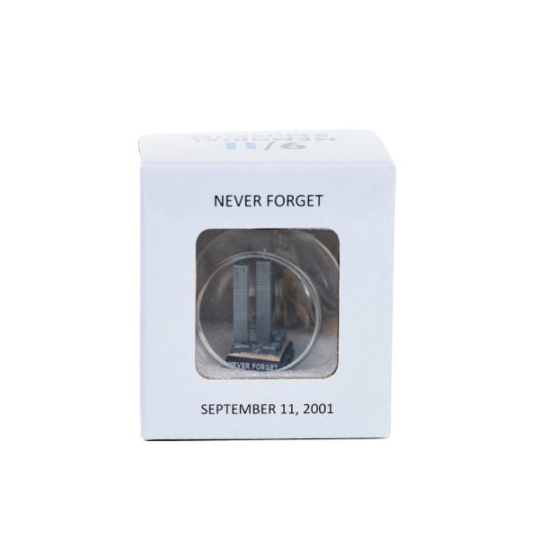 Twin Towers Glass Keepsake For Discount - Image 2