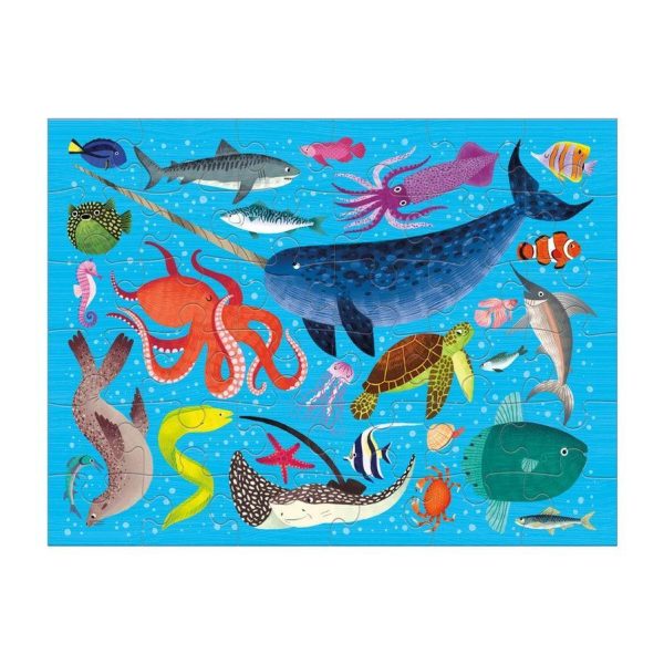 Ocean Life 36 Piece Puzzle to Go For Discount - Image 2