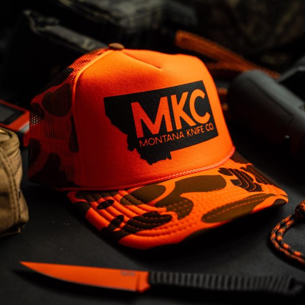 MKC BIG STATE LOGO - ORANGE FOAM HUNTER HAT Online Sale - Image 2