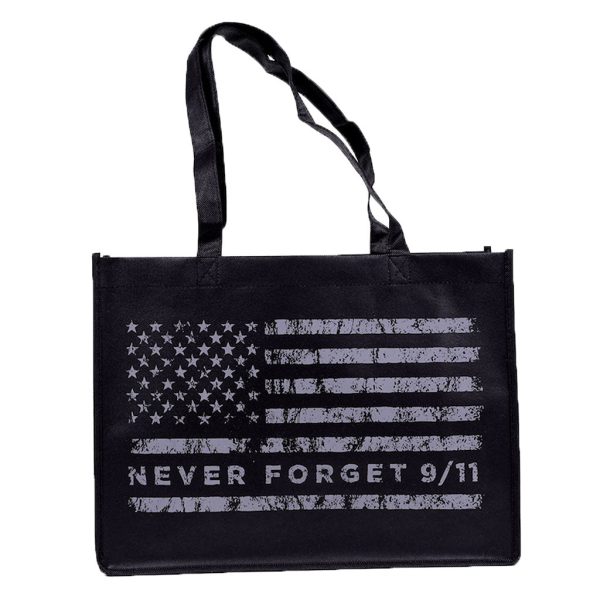 Never Forget Tote - Grey For Cheap