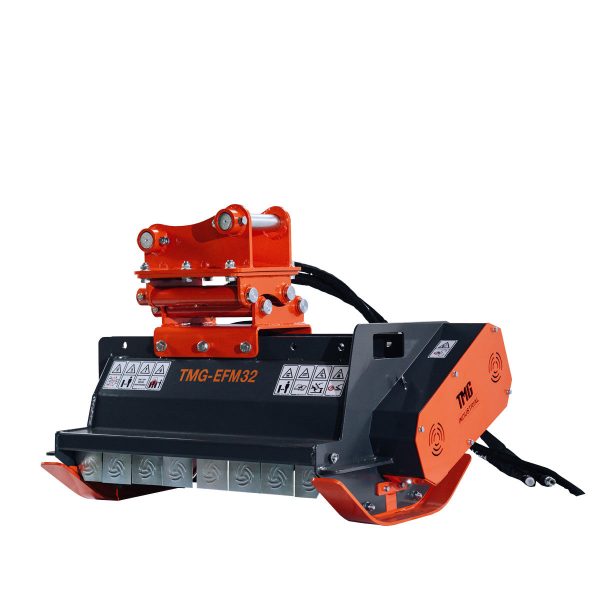 TMG Industrial 32  Excavator Brush Flail Mower, 3 to 5-ton Carrier, 10-16 GPM, TMG-EFM32 Fashion