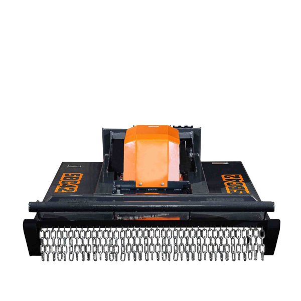 TMG Industrial Mini Skid Steer Rotary Brush Cutter, 42” Cut Width, 2-½” Capacity, Hydraulic Motor, Toro Style Mount Plate,TMG-SBC42 Online - Image 2