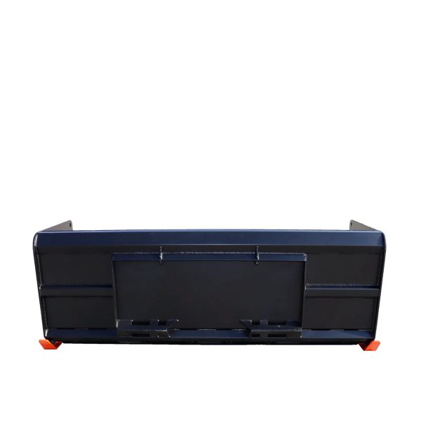 TMG Industrial 7’ Skid Steer Snow Pusher w Steel Cutting Edge, Pivoting Wear Shoes, Side Braces, 40-70 HP, TMG-SP07 Online now - Image 4