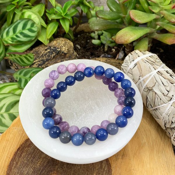 Third Eye Chakra Mala  Bracelet Set🌈 For Sale - Image 2