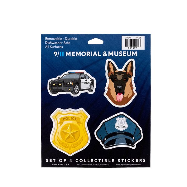 Police Department Sticker Sheet Fashion