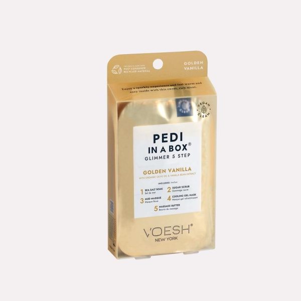 Pedi in A Box - Golden Vanilla Glimmer Online - Image 4