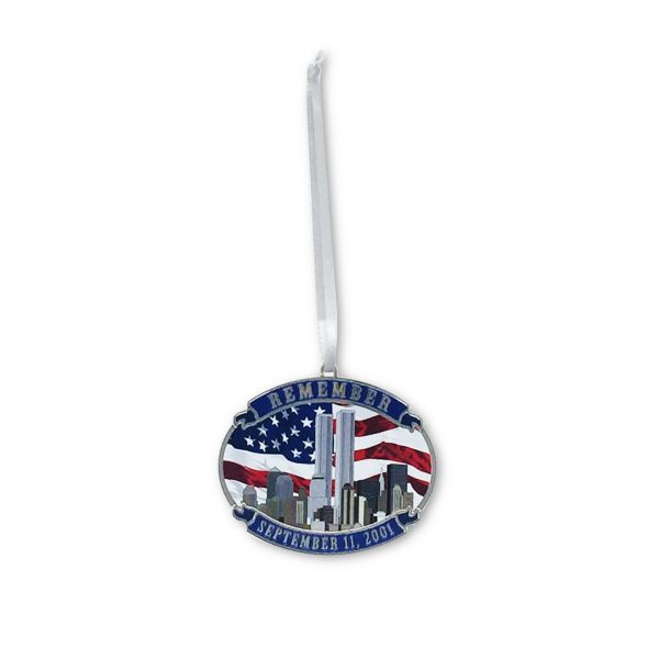 Twin Towers & Flag Keepsake For Cheap