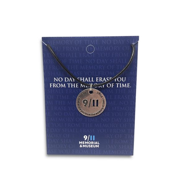 9 11 Memorial Token Necklace Hot on Sale