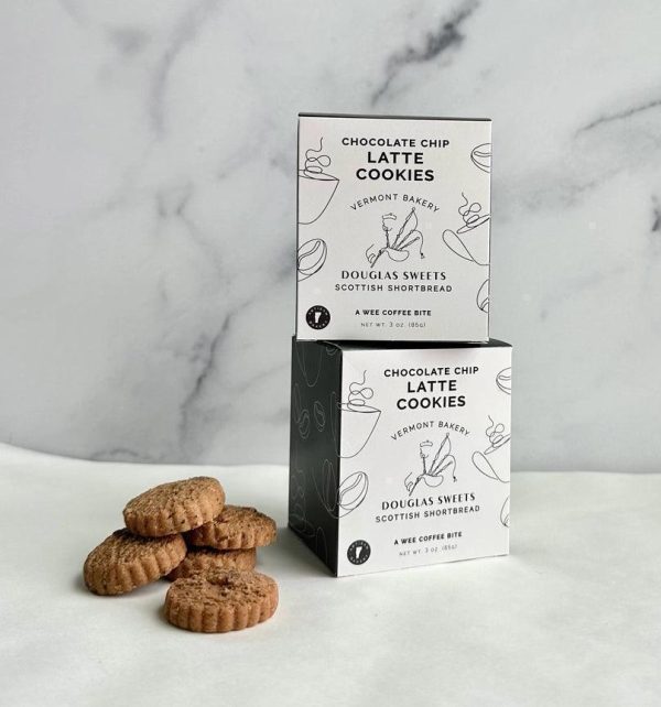 Chocolate Chip Latte Cookie Box For Discount