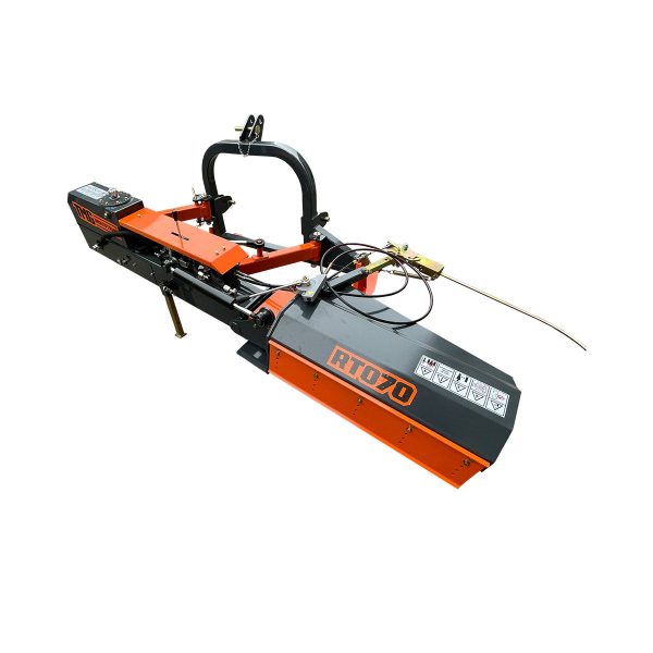 Obstacle Offset Rotary Side Tiller, 28” Working Width, 40-60 HP Tractors, Remote Control Directional Valve, 33 Durable Knives, TMG-RTO70 Supply - Image 5