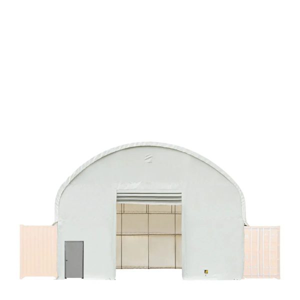 TMG Industrial Front End Wall Kit, Compatible with TMG-DT4041C and DT4041CF container shelters installed with the high cube containers (9’6”), TMG-DT40FW9V For Cheap - Image 2