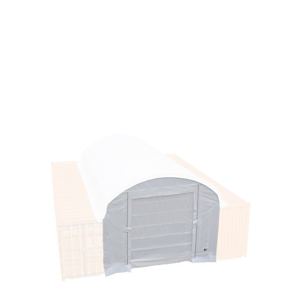 TMG Industrial Front End Wall Kit, Compatible with TMG-DT2041CV container shelters installed with the standard height containers (8’6”), TMG-DT20FW8V on Sale - Image 3