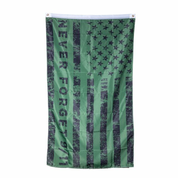 Never Forget Green Flag - Large Discount