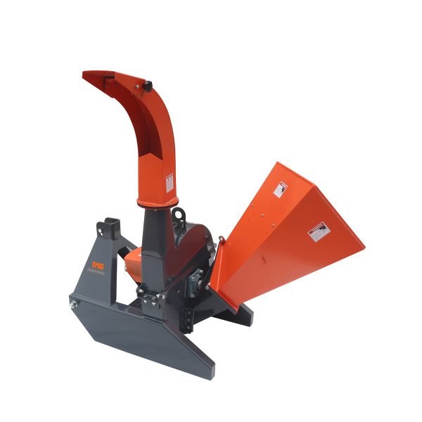 TMG Industrial Sub Compact 3-Point Wood Chipper, 4  Chipping Capacity, Category 1 Hookup, 30-50 HP Tractor, PTO Shaft Included, TMG-WC42 Online now - Image 2