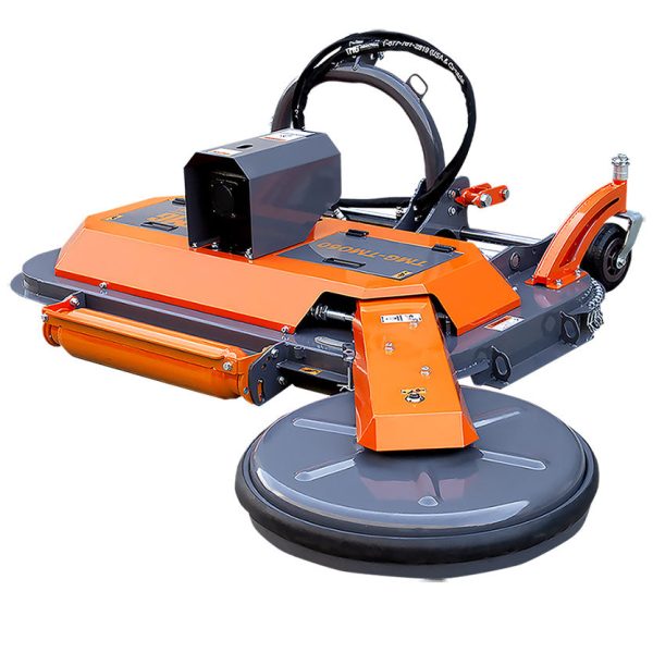 TMG Industrial 60” Offset Orchard Finishing Weeding Mower w Swivel-Arm Disc Device, 3-Point Hitch, TMG-TMO60 on Sale