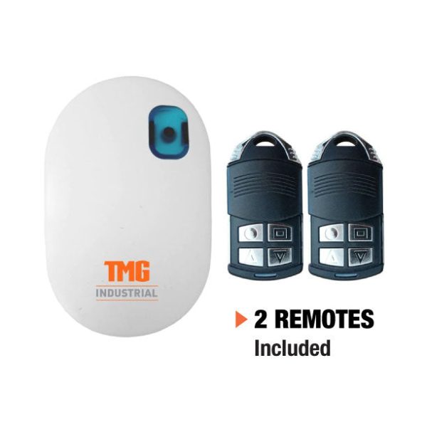 TMG Industrial Motorized Roll-Up Door Kit for TMG-MS25 Series Metal Barn Sheds, With Two Remote Controls, AC Motor, TMG-MS2500-RD101 Online - Image 5