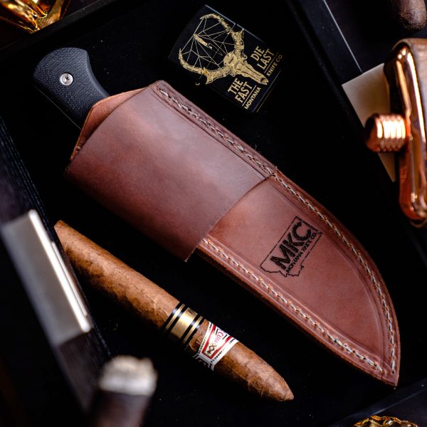 STONEWALL HORIZONTAL LEATHER SHEATH For Discount - Image 4