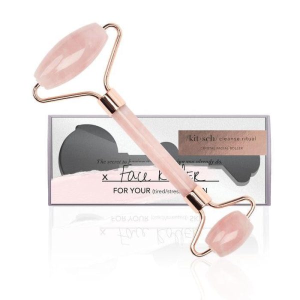 Rose Quartz Crystal Facial Roller Online Hot Sale