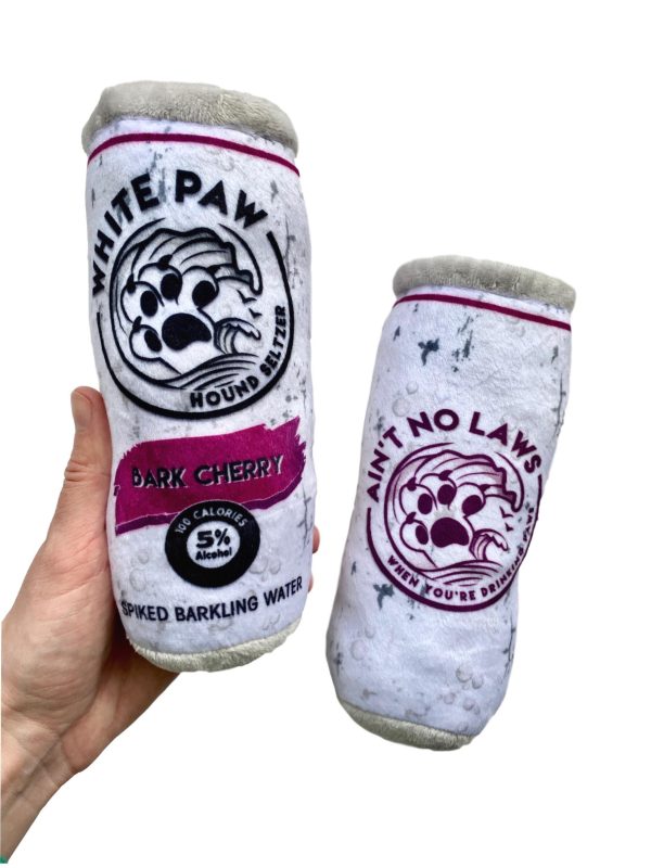 White Paw Hound Seltzer Dog Toy For Sale - Image 2