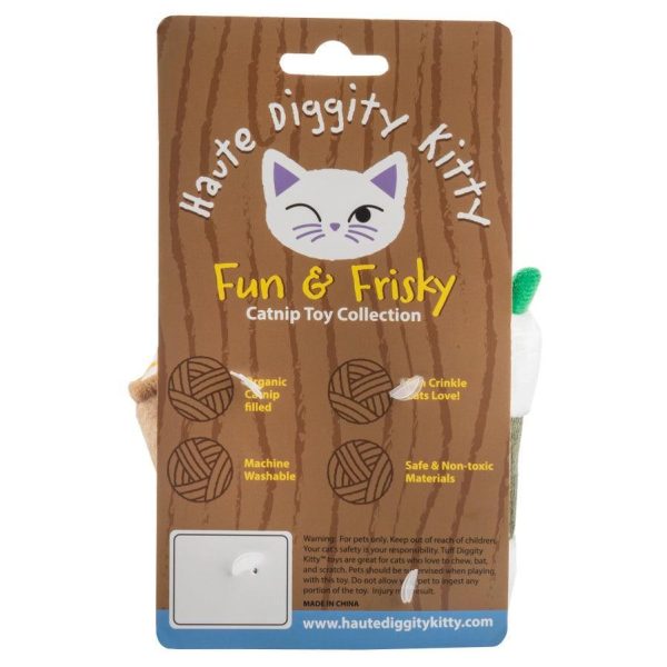 Meowbucks (2 Coffee Cups) Organic Catnip Toys Online Sale - Image 2