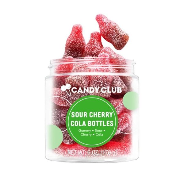 Sour Cherry Cola Bottles Hot on Sale