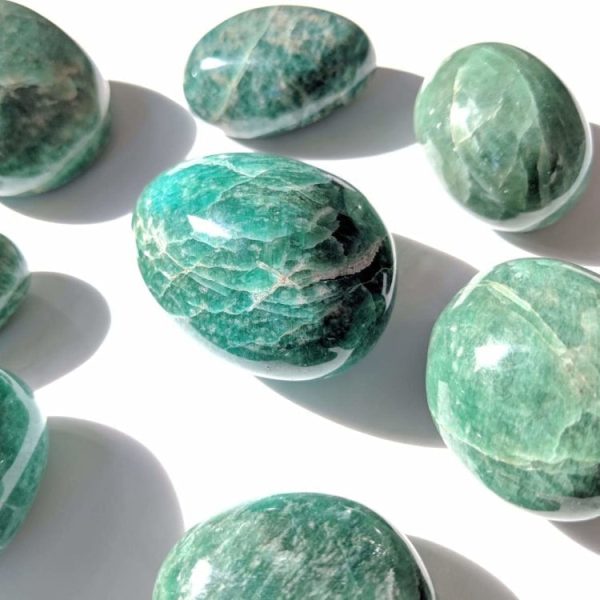 Amazonite Palmstone For Cheap - Image 2