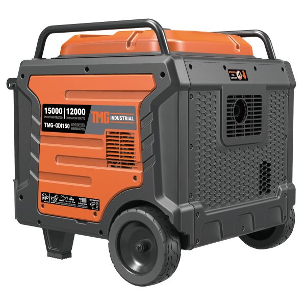 TMG Industrial 15000 Watt Digital Inverter Portable Generator, 10hrs 50% Load Run Time,  EPA Compliance, TMG-GDI150 Discount - Image 3