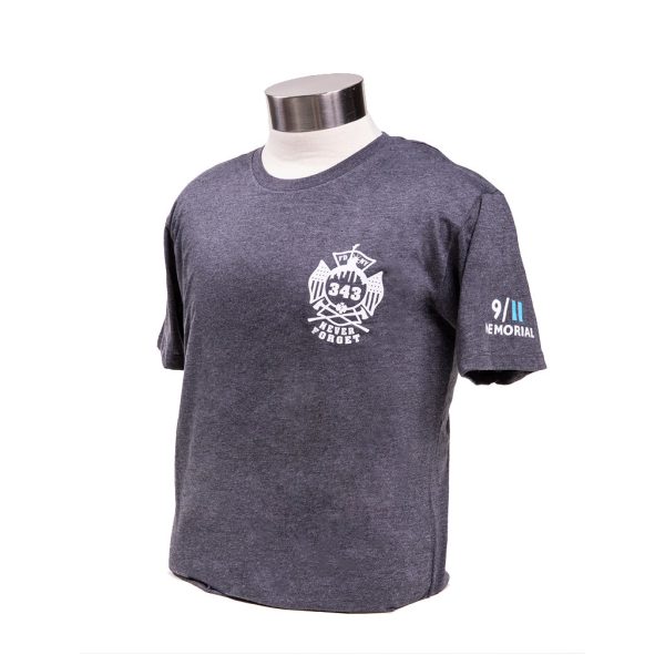 FDNY Shield T-Shirt - Charcoal on Sale