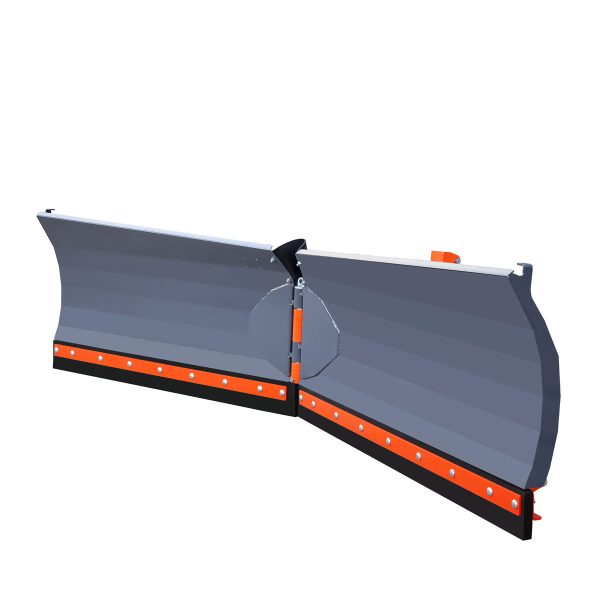 TMG Industrial 10’ U V Angle Blade Snowplow, Reversible Rubber Edges, 6 Positions, Category 1 & 2 Hookups, 3-Point Hitch, 40-90 HP Tractors, TMG-SP10V Online Sale
