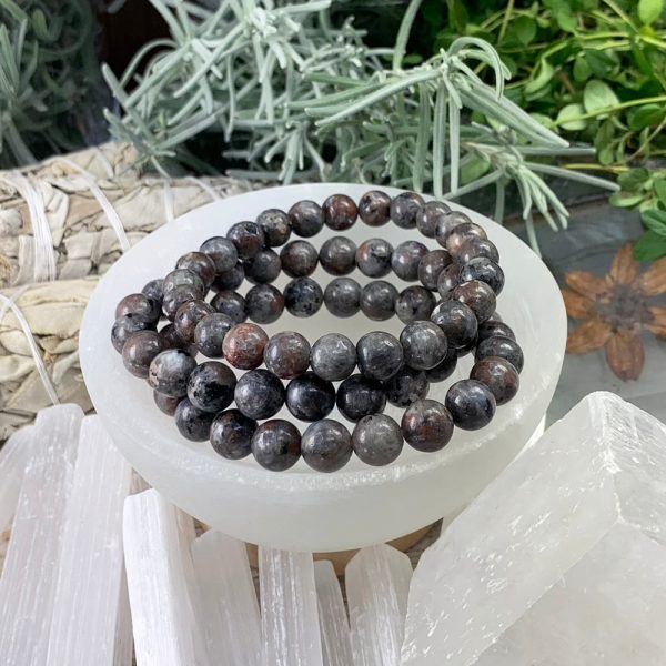 Mala Yooperlite Bracelet With Velvet Pouch For Sale - Image 5