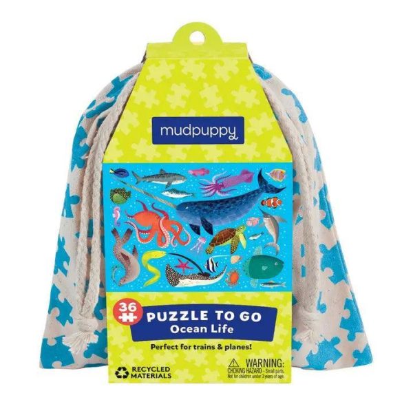 Ocean Life 36 Piece Puzzle to Go For Discount