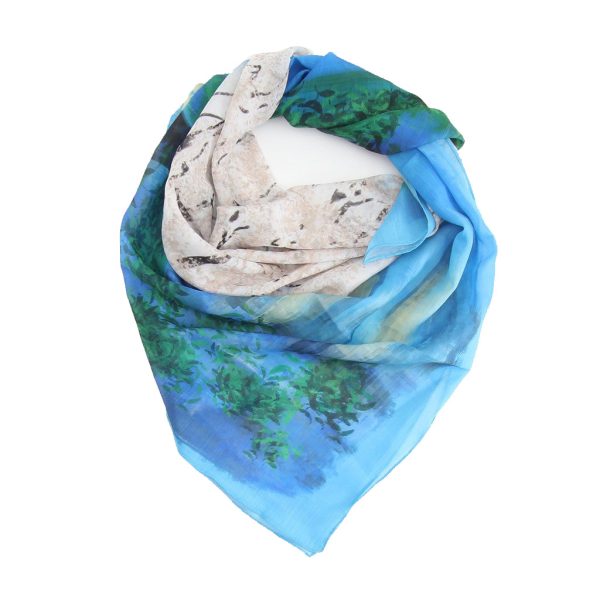 Survivor Tree Square Scarf For Cheap - Image 2
