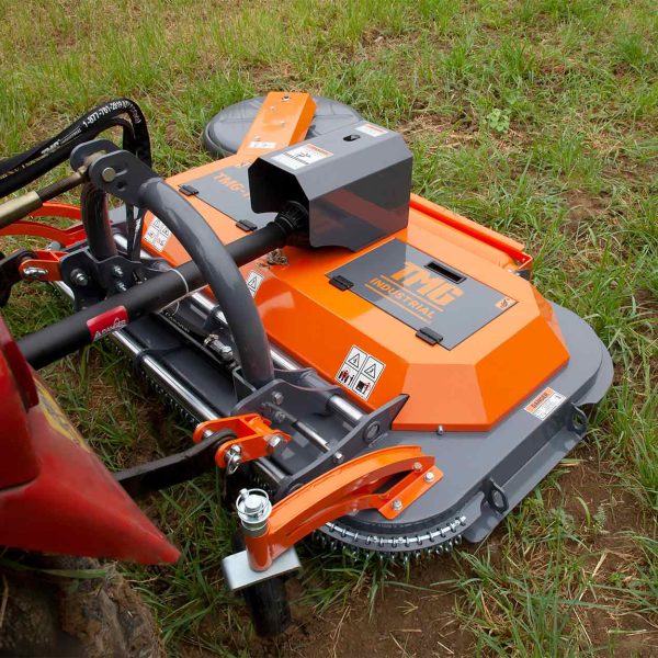TMG Industrial 60” Offset Orchard Finishing Weeding Mower w Swivel-Arm Disc Device, 3-Point Hitch, TMG-TMO60 on Sale - Image 3