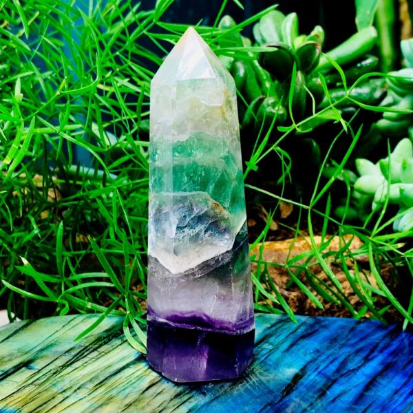 Multicolor Fluorite Point Online Hot Sale - Image 2