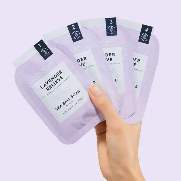 Pedi in A Box - Lavender Relieve Deluxe Online now - Image 2