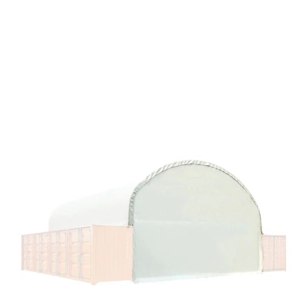 TMG Industrial Back End Wall Kit, Compatible with TMG-DT4041C and DT4041CF container shelters installed with the high cube containers (9’6”), TMG-DT40BW9V Sale - Image 3