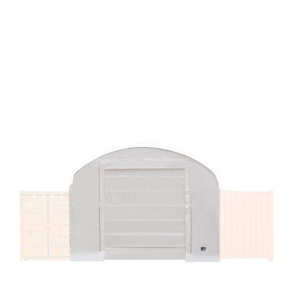 TMG Industrial Front End Wall Kit, Compatible with TMG-DT2041CV container shelters installed with the standard height containers (8’6”), TMG-DT20FW8V on Sale - Image 2