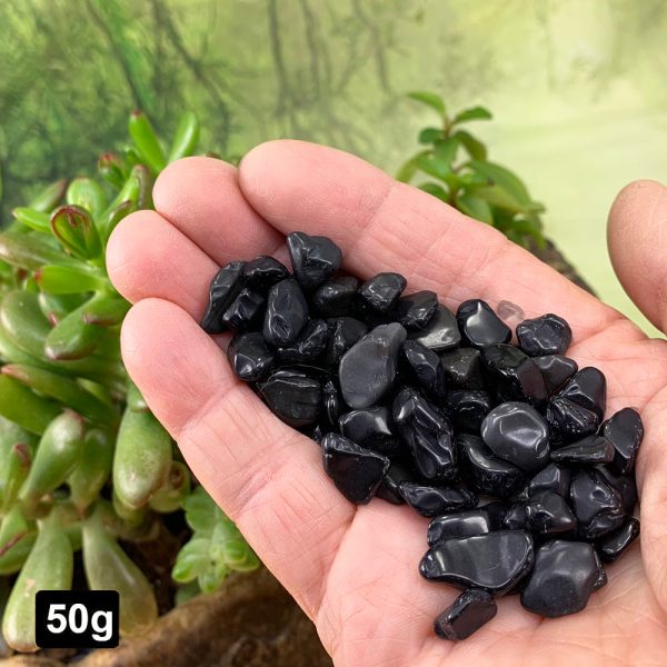 Obsidian Mini Gemstones  (50 Gram   1.7oz Lot) Supply