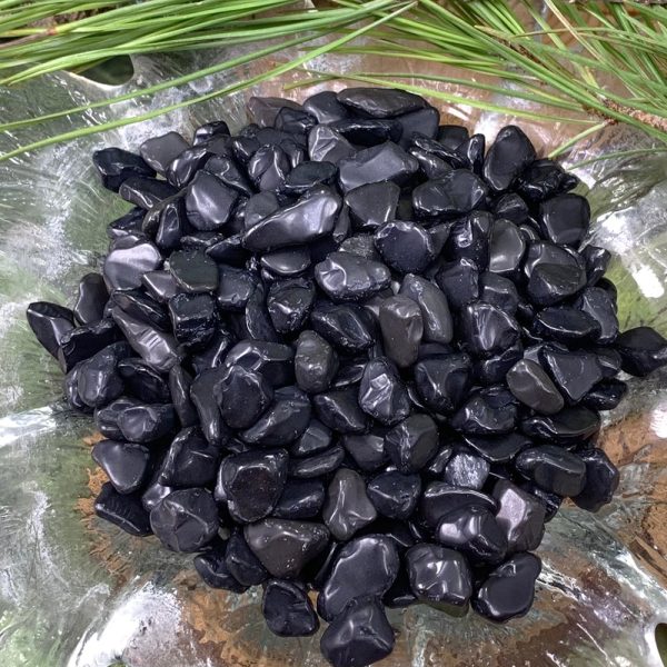 Obsidian Mini Gemstones  (50 Gram   1.7oz Lot) Supply - Image 2