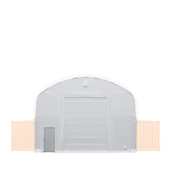 TMG Industrial Front End Wall Kit, Compatible with TMG-DT3020C and DT3040C container shelters installed with the standard height containers (8’6”), TMG-DT30FW8V Cheap - Image 2